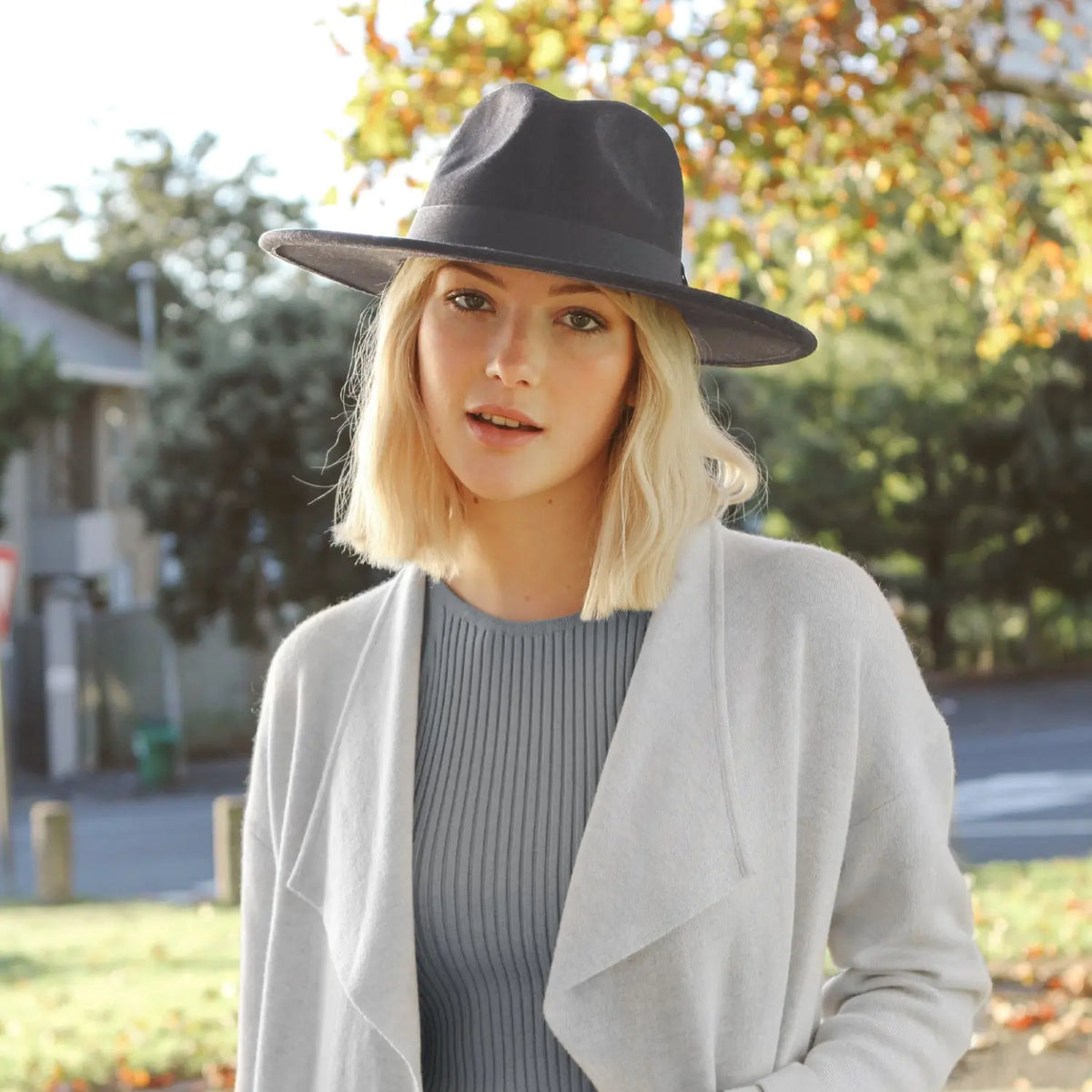 Jamie Felt Fedora Hat Jamie Fedora | Easy-Wearing Versatile Womens Fedora  main image 2