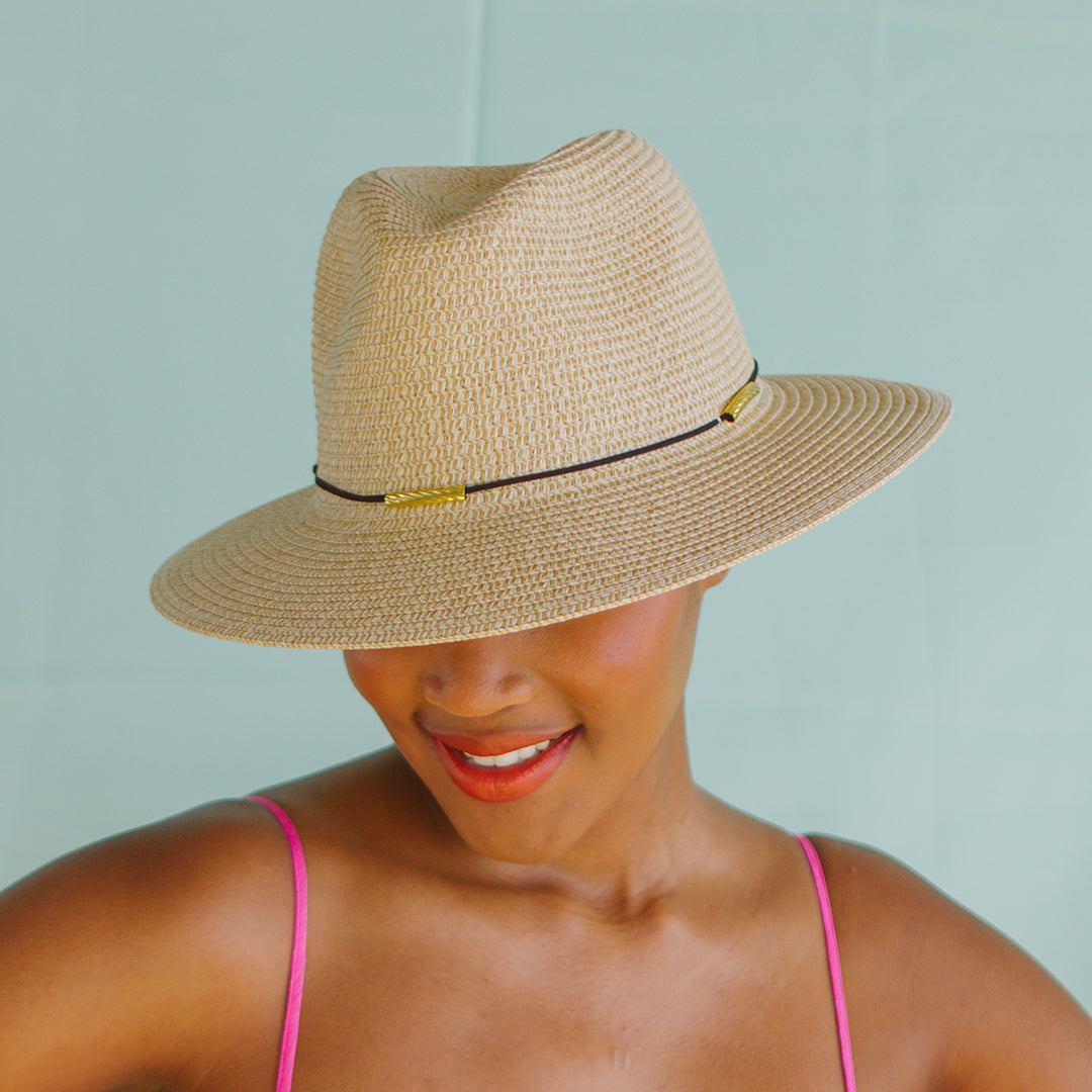 Dianne Fedora  Stylish Women Fedora Sun Hat UV Protection – SUNHATS EUROPE