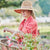360FIVE Everyday Hut - Schmetterling Pferdeschwanz Fedora Gartenarbeit Frauen breite Krempe Sonnenhut