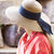360FIVE Everyday hoed - Dahlia Tuinieren Vrouwen Brede Rand Stro Zon hoed