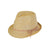 360FIVE Everyday Chapeau - Zinnia Garden Straw Trilby Women Sun Hat
