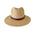 360FIVE Everyday Chapeau - Hardy Fedora Camel Chapeau de soleil pour le jardinage
