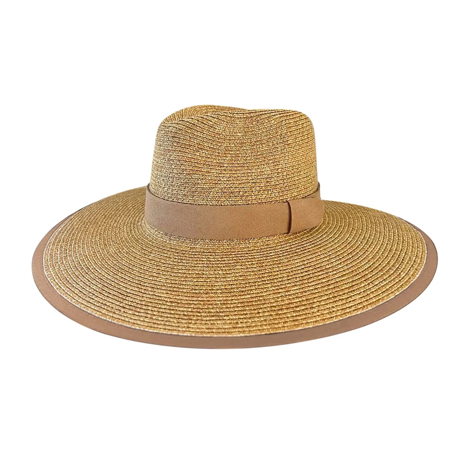 360FIVE Everyday Hat - Butterfly Ponytail Fedora Gardening Women's Wide Brim Hat