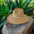 360FIVE Everyday Chapeau - Aloe Fedora Chapeau de soleil à large bord en paille pour le jardinage