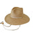 360FIVE Everyday hoed - Aloë Fedora Tuinieren Stro Brede Rand Zon hoed