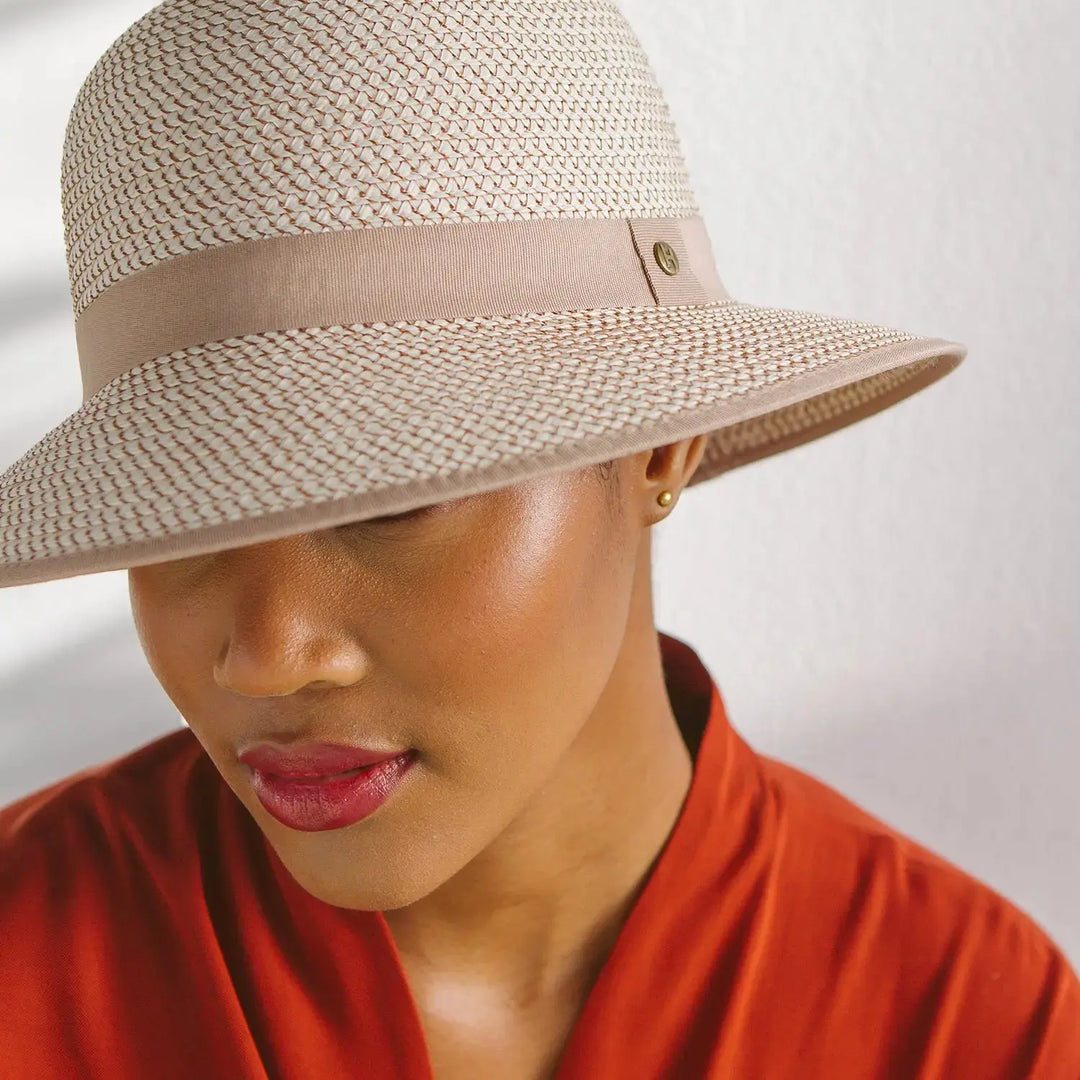 Anna Bucket - Beige Sun Hat Women