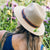 360FIVE Everyday Chapeau - Hardy Fedora Camel Chapeau de soleil pour le jardinage
