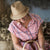 360FIVE Everyday Chapeau - Zinnia Gardening Straw Trilby Women Sun Hat