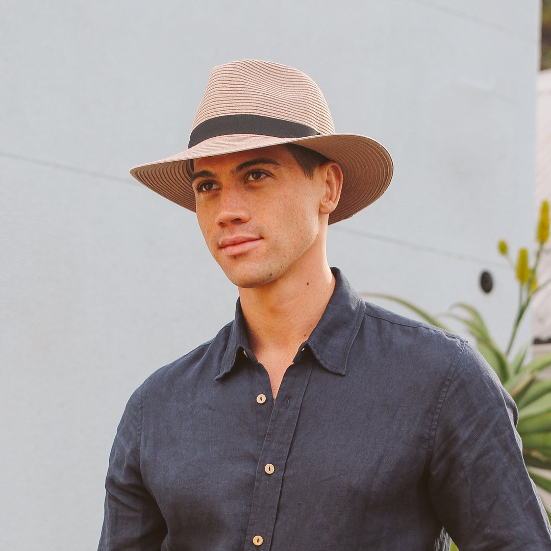 Pana-Mate Fedora  Panama Style Sun Hat with UV protection – SUNHATS EUROPE