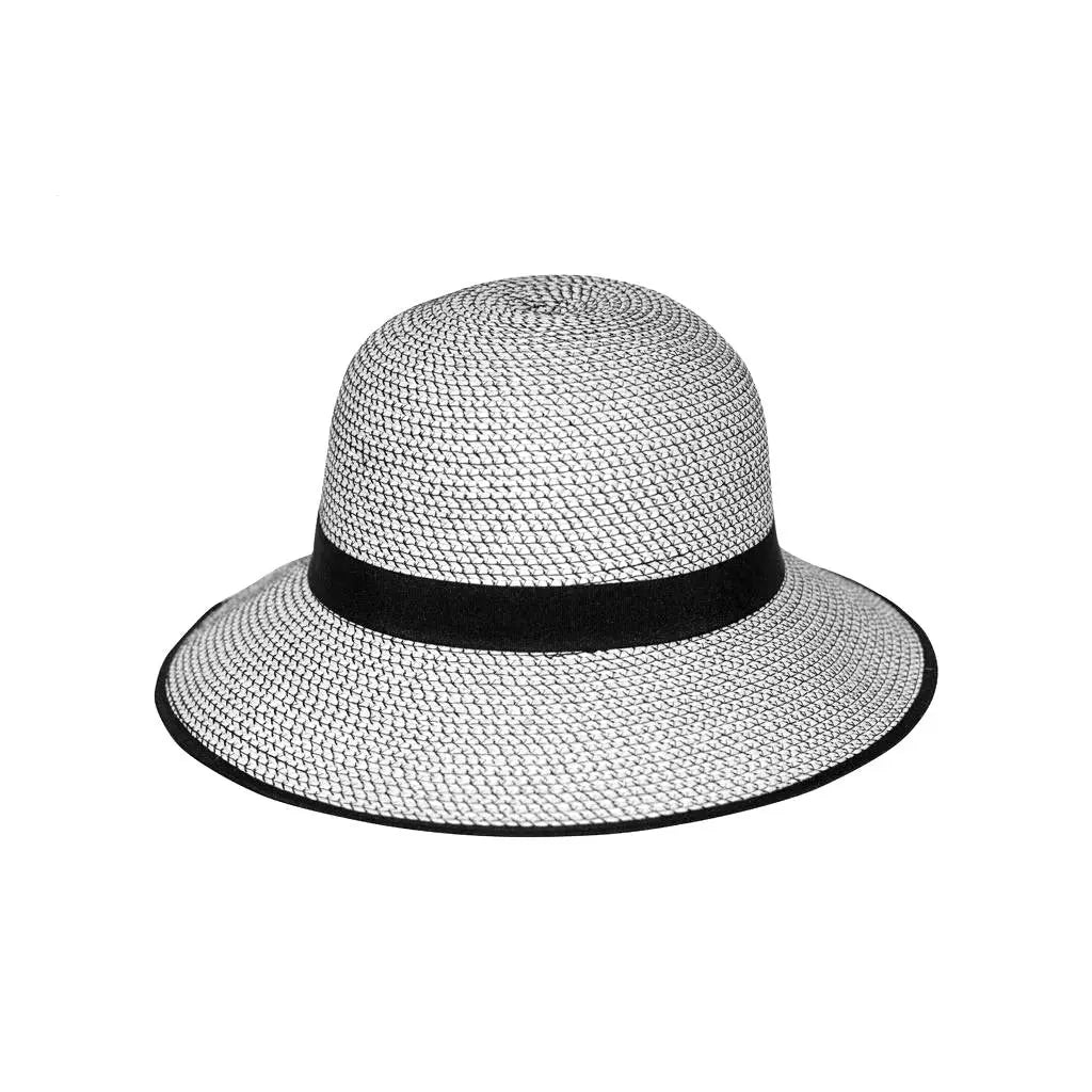 Anna Bucket M-L: 58 Cm / Black/white Sun Hat