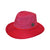 Aston Fedora M-L : 58 Cm / Chapeau de soleil rouge mixte