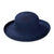 Breton M-L: 58 Cm / marineblauw Zon hoed
