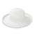 Breton M-L: 58 Cm / Witte zon hoed