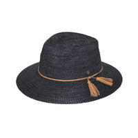 Caroline Fedora M-L: 58 Cm / Mixed Black Sun Hat