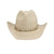 Gillaroo M-L: 58 cm / Ivory/witte zon hoed