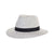 Lionel M-L: 58 Cm / Wit/Zwarte Zon hoed
