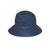 Lizzie M-L: 58 Cm / Gemengd marine zon hoed