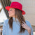 Melissa Fedora - Wool Felt Hat - Winter Sun Hat