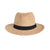 Pana-Mate Fedora M-L: 58 Cm / Natuur Zon hoed